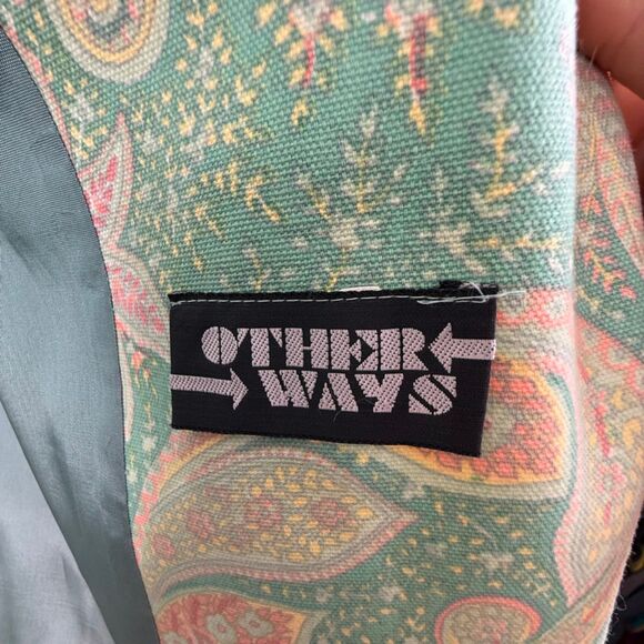 Rare Vintage Boho Paisley Blazer | Indie Artist Retro Unisex Jacket - Picture 7 of 12